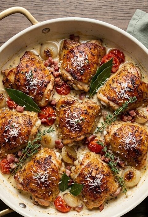 Mary Berry Chicken in White Wine Sauce Recipe