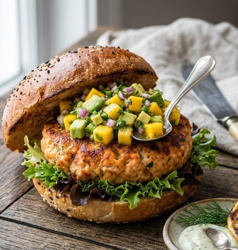Mary Berry Salmon Burgers Recipe