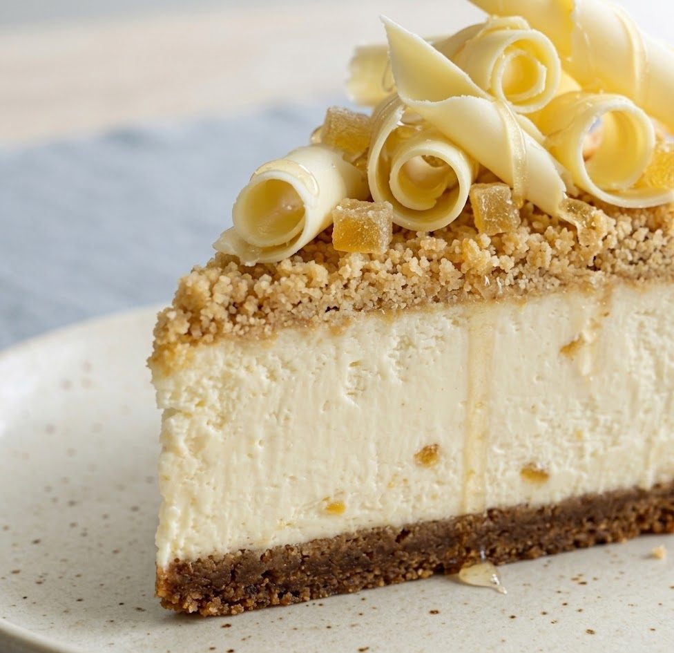 How to Make Mary Berry Ginger and White Chocolate Cheesecake