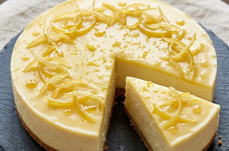 Mary Berry No-Bake Lemon Cheesecake Recipe