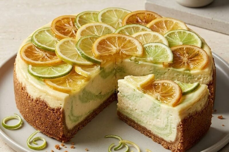 Mary Berry Lemon and Lime Cheesecake Recipe