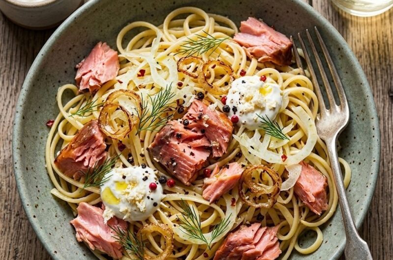 Mary Berry Salmon Linguine Recipe