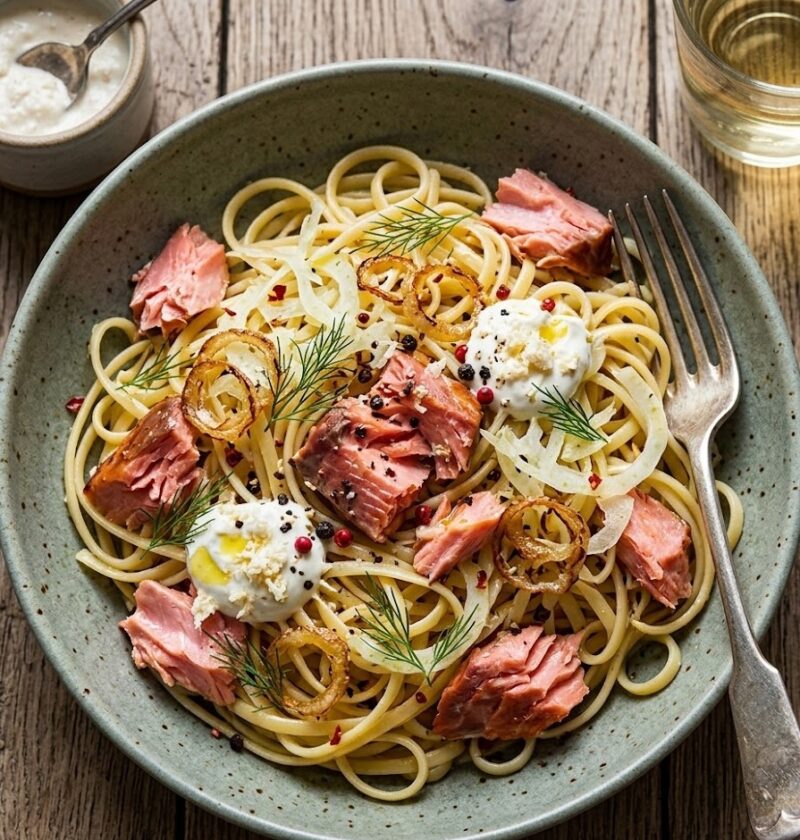 Mary Berry Salmon Linguine Recipe