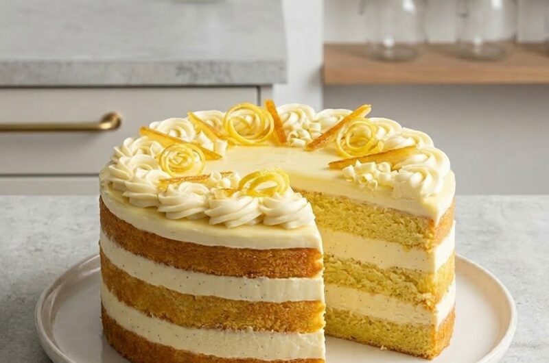 Mary Berry Lemon Cheesecake Cake Recipe