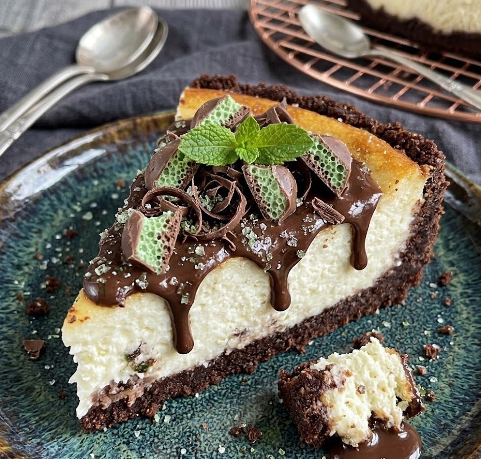 How to Make Mary Berry Mint Aero Cheesecake