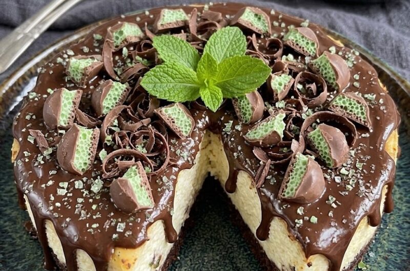 Mary Berry Mint Aero Cheesecake Recipe