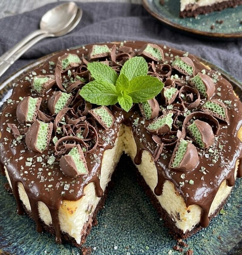 Mary Berry Mint Aero Cheesecake Recipe