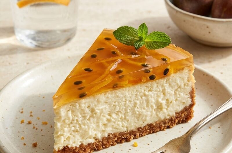 Mary Berry Passion Fruit & Orange Cheesecake Recipe