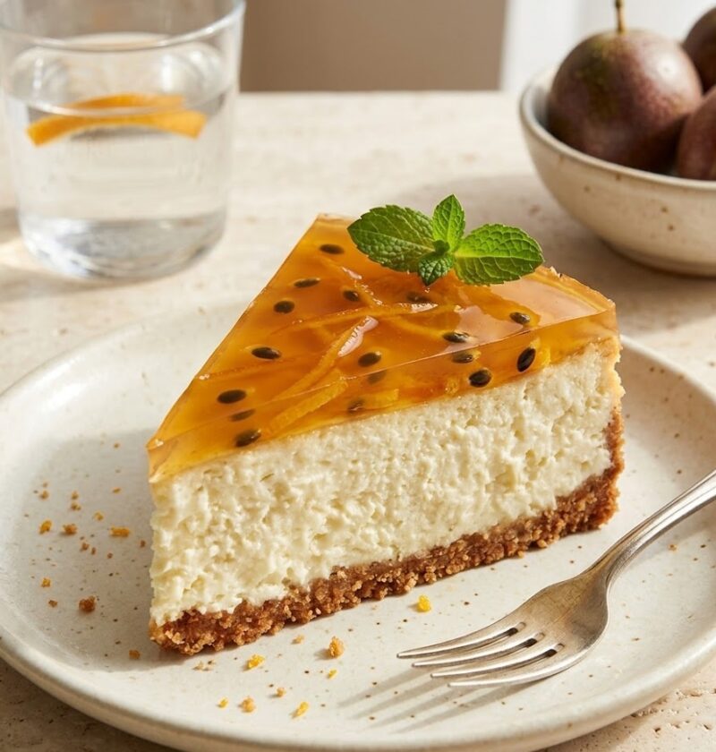 Mary Berry Passion Fruit & Orange Cheesecake Recipe