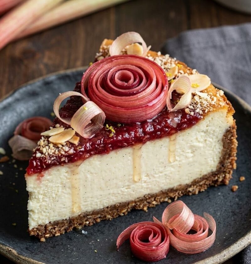 Mary Berry Rhubarb Cheesecake Recipe