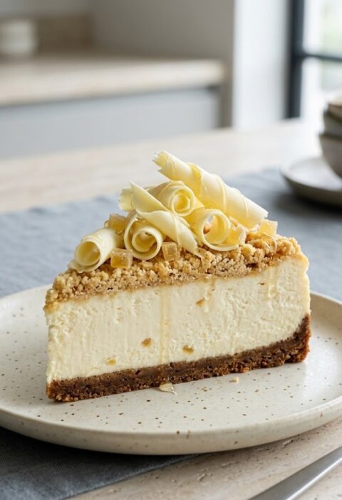 Mary Berry Ginger and White Chocolate Cheesecake Recipe