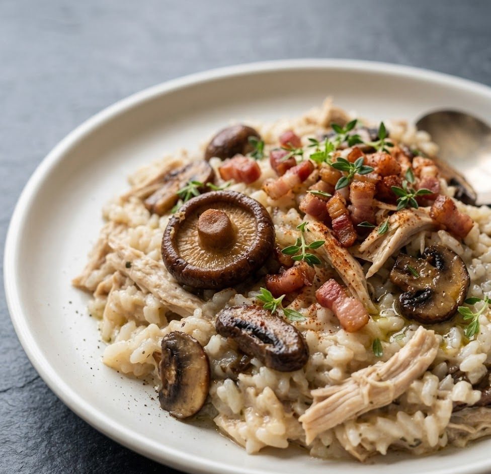 How to Make Mary Berry Chicken And Mushroom Risotto Recipe