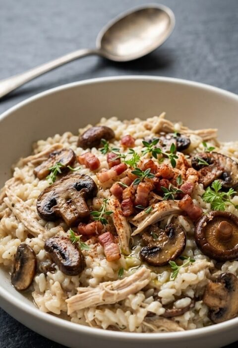Mary Berry Chicken And Mushroom Risotto Recipe