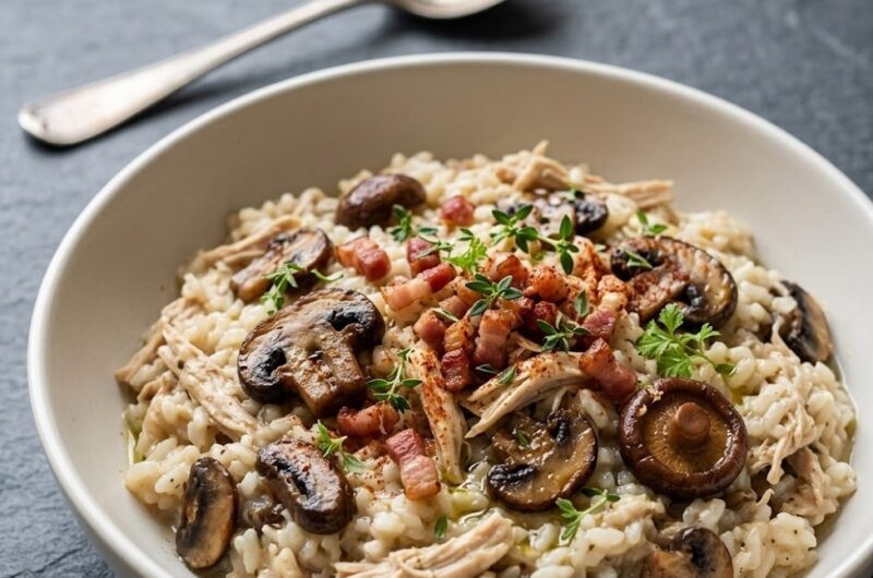 Mary Berry Chicken And Mushroom Risotto Recipe